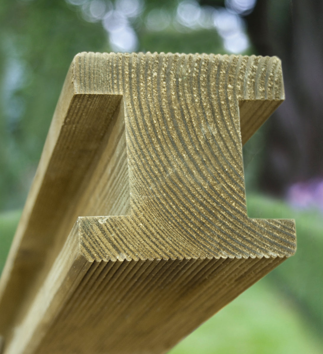2.4m Pressure Treated Ribbed H Posts – East Ferry Timber