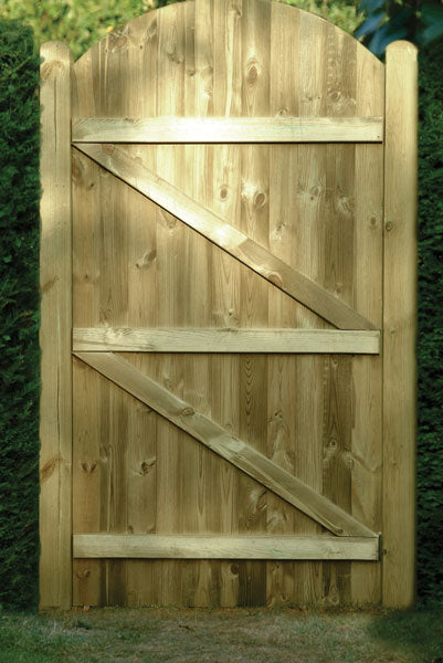 Gate Grooving Design Priory Curved Tongue and Groove Gate – East Ferry Timber