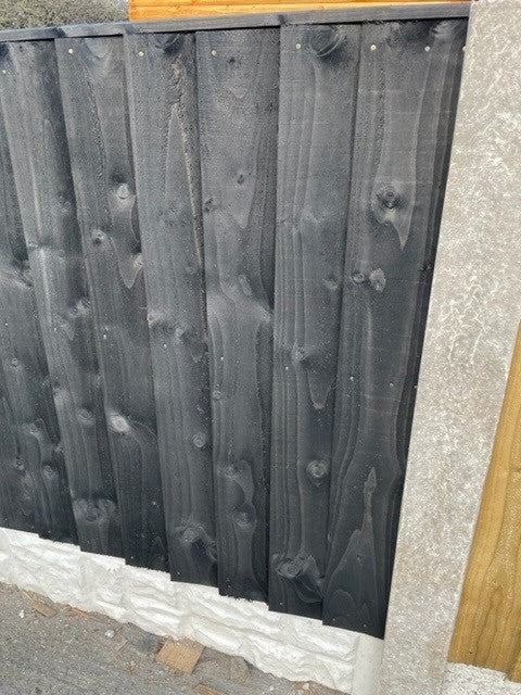 Black deals fence panels